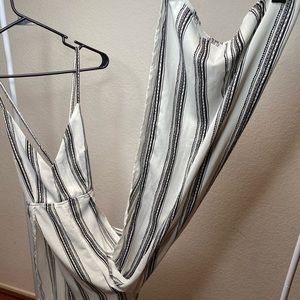 Romper Pants. Side splits on each pant Leg